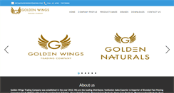 Desktop Screenshot of goldenwingstrading.com
